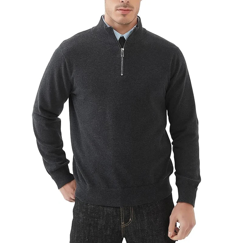 Emilio | Cashmere Knit Polo Sweater