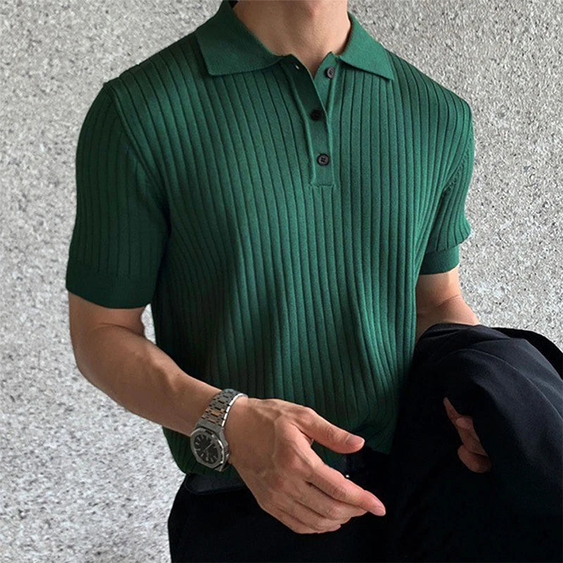 Alden | Vintage Knit Polo