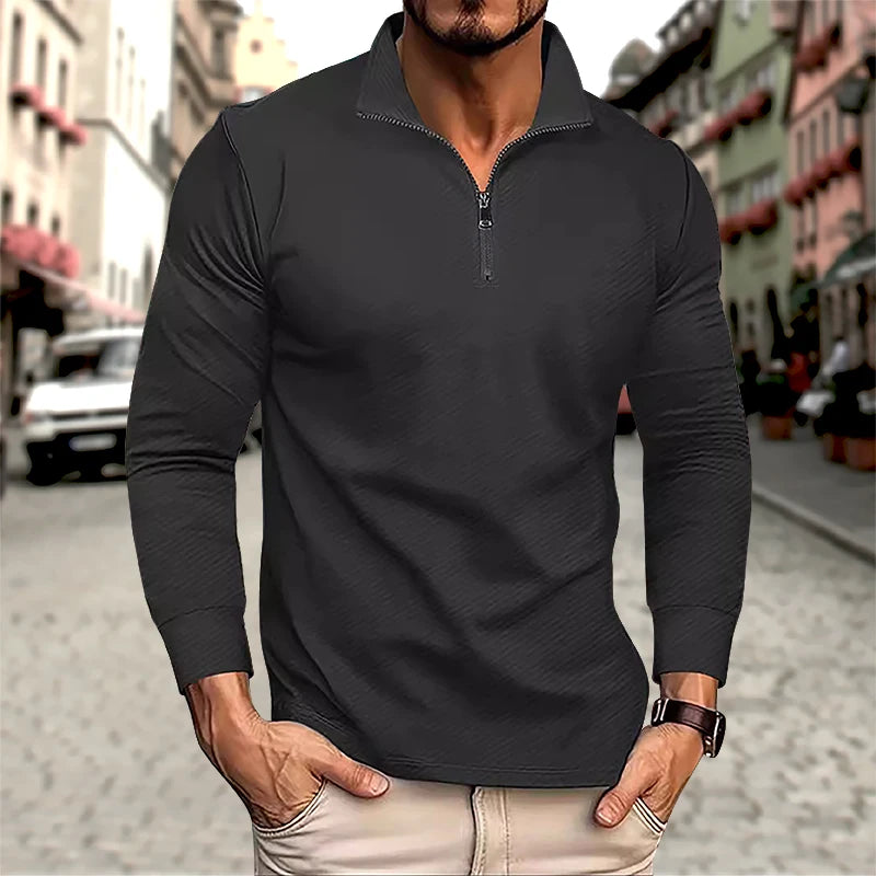 Emilio | Elegant Zipper Polo