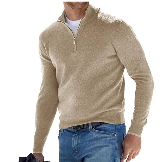 Emilio | Cashmere Knit Polo Sweater