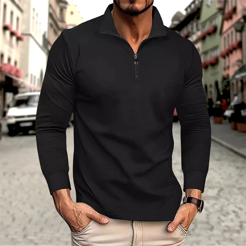 Emilio | Elegant Zipper Polo